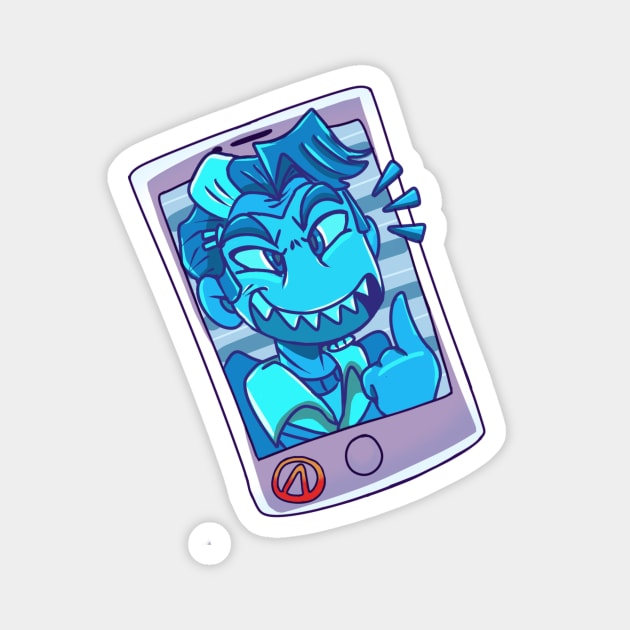 AI Jack Phone Magnet by SmolPlamp