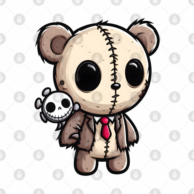 Cute  strange Halloween bear kawaii by Teddy Club