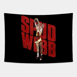 Spud Webb Atlanta Dunk Tapestry