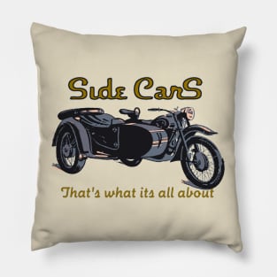 Motorcycle Side cars Pillow