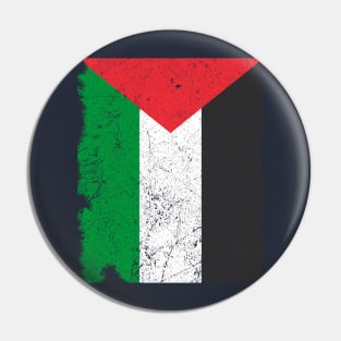 Palestine Flag for World Pin