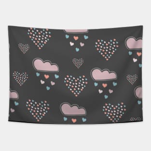 Hearts Tapestry