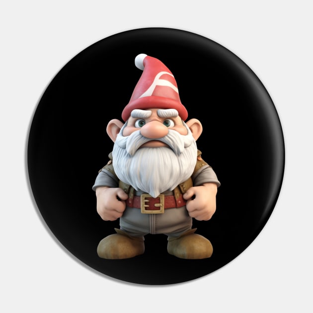 Fantasy garden gnome Pin by Arondight Studios