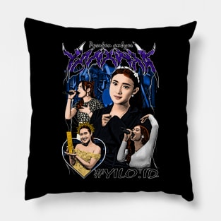 Yeni inka vintage 90s bootleg design Pillow