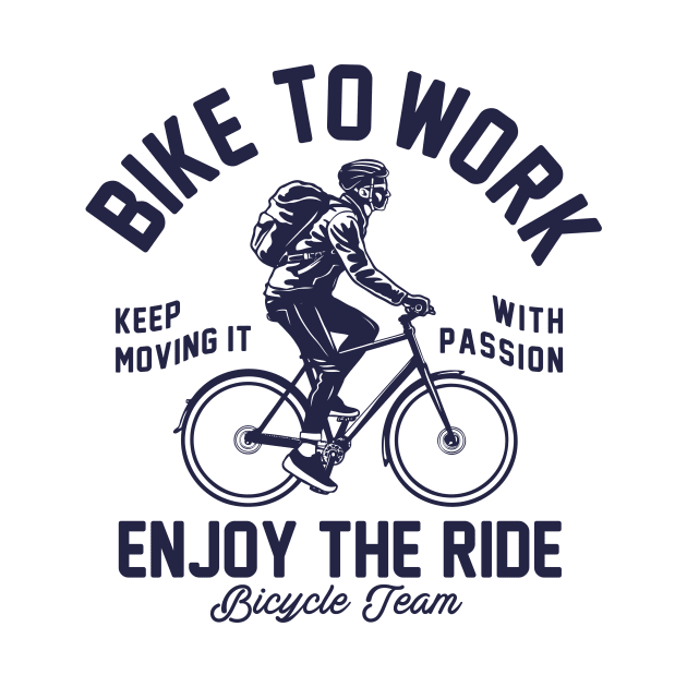 Bike to work by D3monic