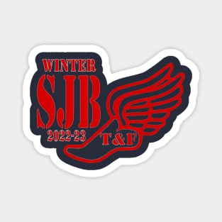 SJB Winter T&F 2022-23 Magnet