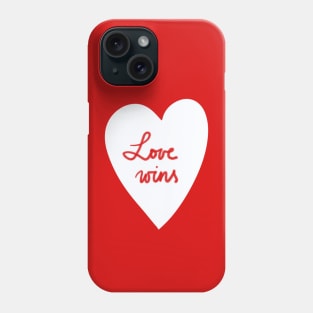 love wins Phone Case