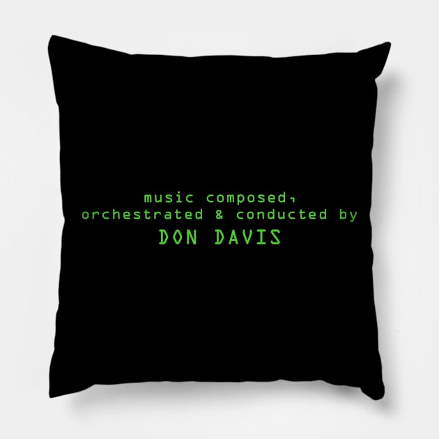 Music Composed by Don Davis Pillow by Triad Of The Force