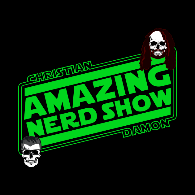 Ecto Green Amazing Nerd Show Logo by The Amazing Nerd Show 