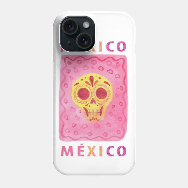 calavera Phone Case by melivillosa