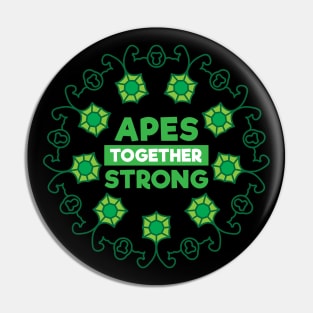 Apes Together Strong Emerald Pin