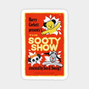 Sooty Show Retro Poster Magnet