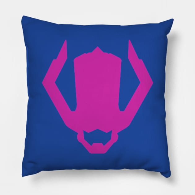 Cosmic Entity Pillow by winsarcade