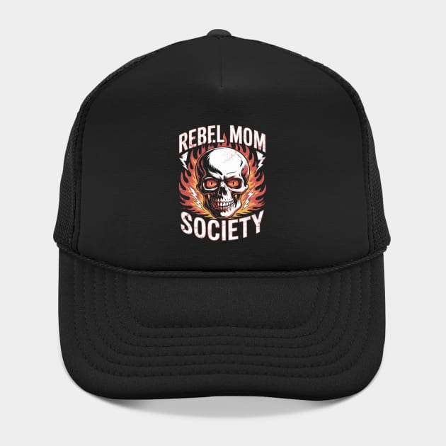 Rebel Mom Society – Raising Future Rebels Skull by To The Respawn