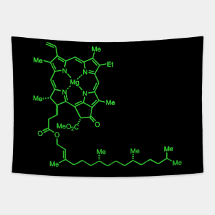 Green Chlorophyll Tapestry