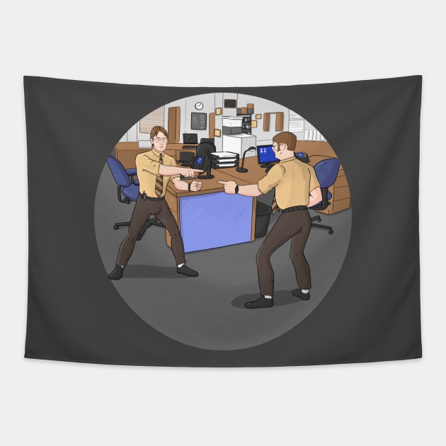 bears beets battlestar galactica Tapestry by MarianoSan