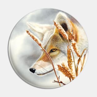 Song Dog - coyote Pin