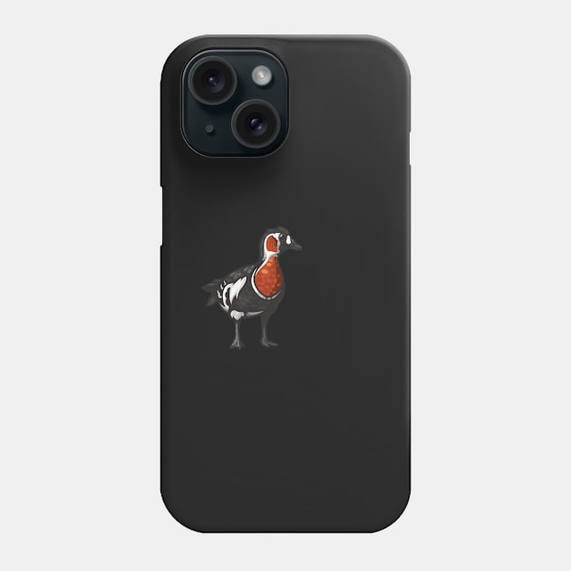 Red-Breasted Goose Phone Case by Ginboy