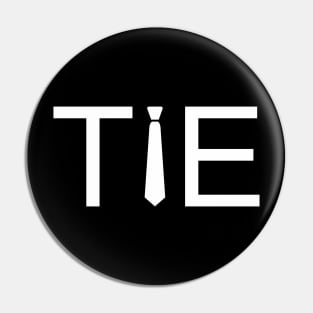 Tie Wordmark Pin