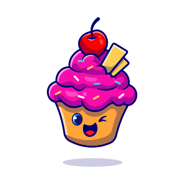 Cute Cupcake by MaiKStore