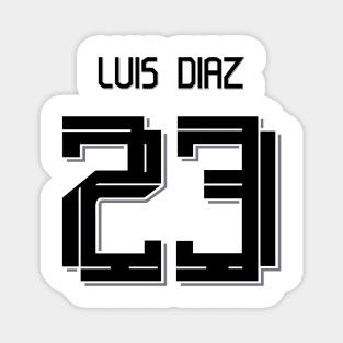 Luis Diaz Liverpool Away jersey 22/23 Magnet