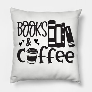 books and coffee Pillow