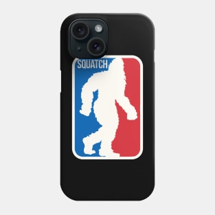 Bigfoot Basketball Funny NBA Fan Art Sasquatch Squatch Logo Phone Case