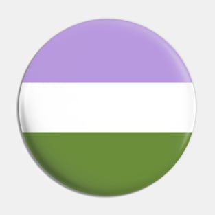 Gender queer flag Pin