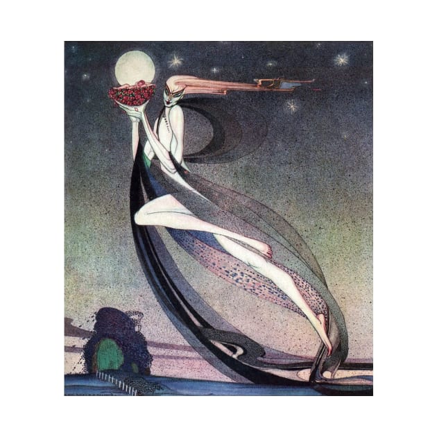 This Good Fairy by Kay Nielsen by vintage-art