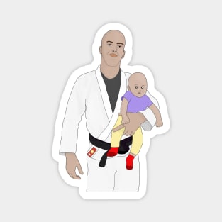 Jiu Jitsu Dad Magnet