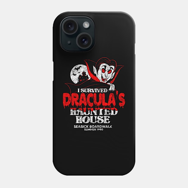 Dracula's Haunted House Phone Case by chrisraimoart