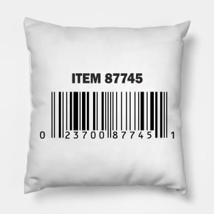 barcode Costco rotisserie chicken label 87745 Pillow