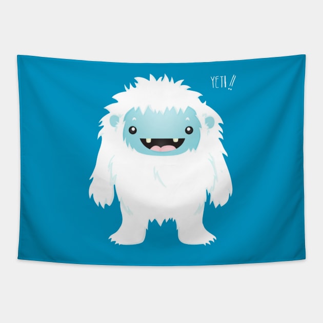 Yeti !! Tapestry by imanuelcaeesar