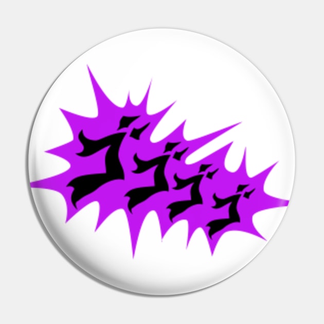 Go go go go Menacing - Menacing - Pin