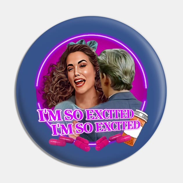 Saved By The Bell - I'm So Excited Pin by Zbornak Designs