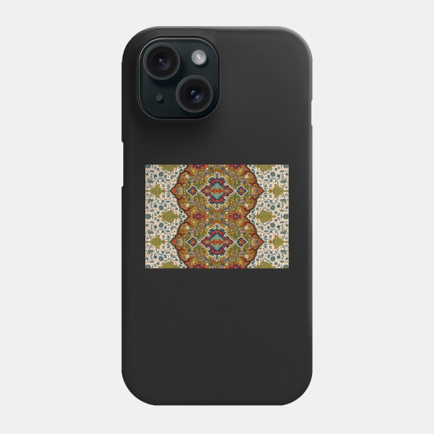 indo-persian 46 by Hypersphere Phone Case by Hypersphere