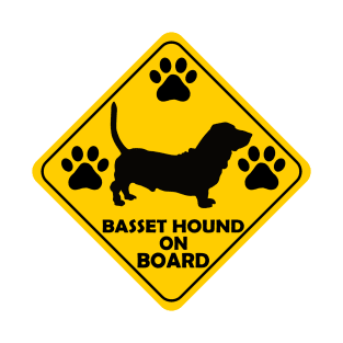 Basset hound on board T-Shirt