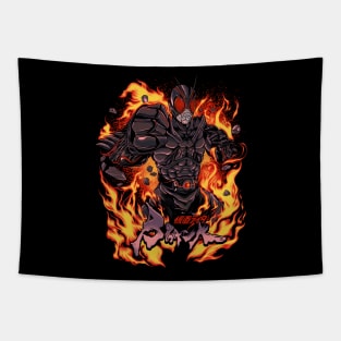 Japanesse Masked Hero Tapestry