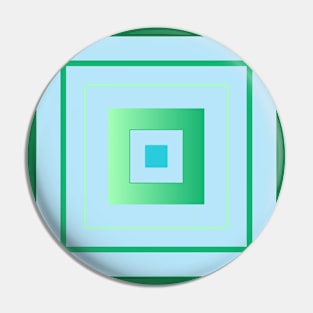 Square Abstract Design Pin