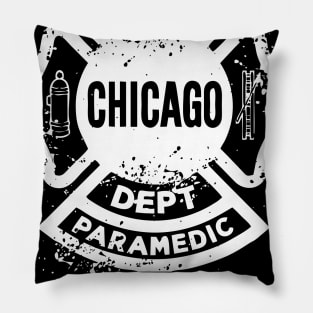 chicago fire merch Pillow
