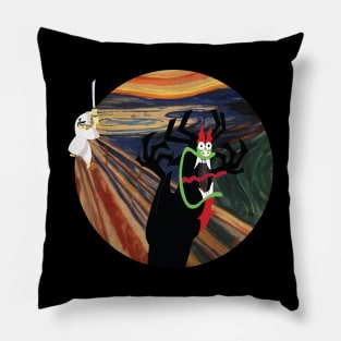 Scream of Escape Pillow