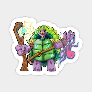 Tortle Magic Wizard Magnet