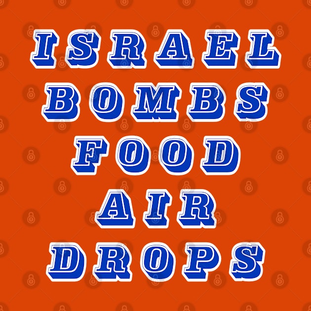 Israel Bombs Food Air Drops - Back by SubversiveWare