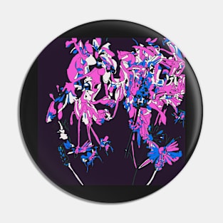 Detailed Floral abstract Pin