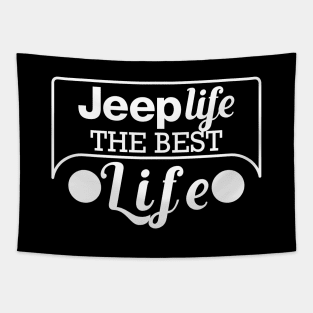 Jeep life the best life Tapestry