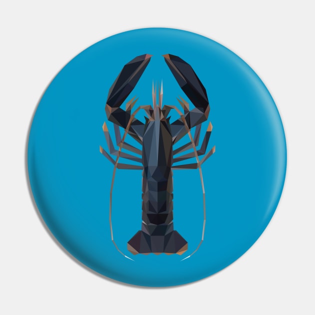 Lobster Pin by StephenWillisArt