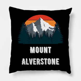 Mount Alverstone Pillow