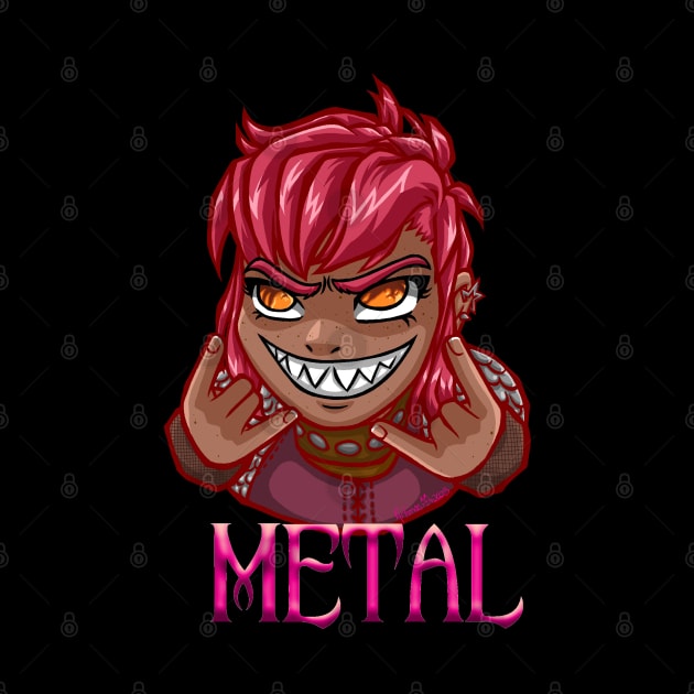 Nimona - Metal by Artimas Studio