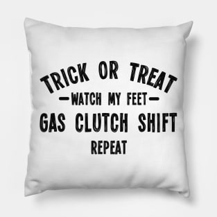 Trick or Treating for car people Pillow