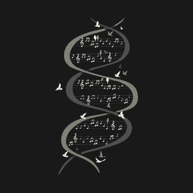 Musical DNA Birds by Tobe Fonseca by Tobe_Fonseca